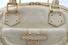 Authentic Louis Vuitton Suhali Superbe Hand Boston Bag White M91891 LV J0319