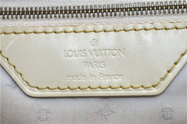 Authentic Louis Vuitton Suhali Superbe Hand Boston Bag White M91891 LV J0319