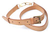 Authentic Louis Vuitton Leather Shoulder Strap Beige 33.3-40" LV J0320