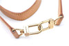 Authentic Louis Vuitton Leather Shoulder Strap Beige 33.3-40" LV J0320