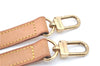 Authentic Louis Vuitton Leather Shoulder Strap Beige 33.3-40" LV J0320