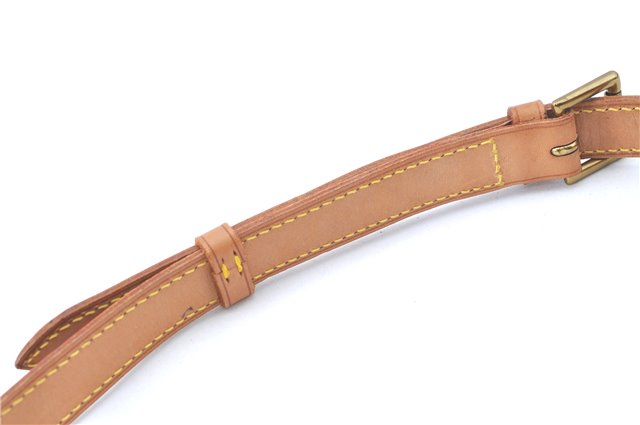 Authentic Louis Vuitton Leather Shoulder Strap Beige 33.3-40