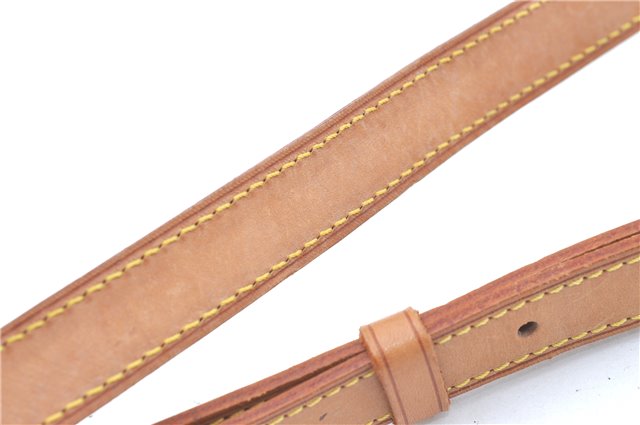 Authentic Louis Vuitton Leather Shoulder Strap Beige 33.3-40