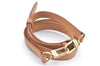 Authentic Louis Vuitton Leather Shoulder Strap Beige 33.3-40" LV J0320