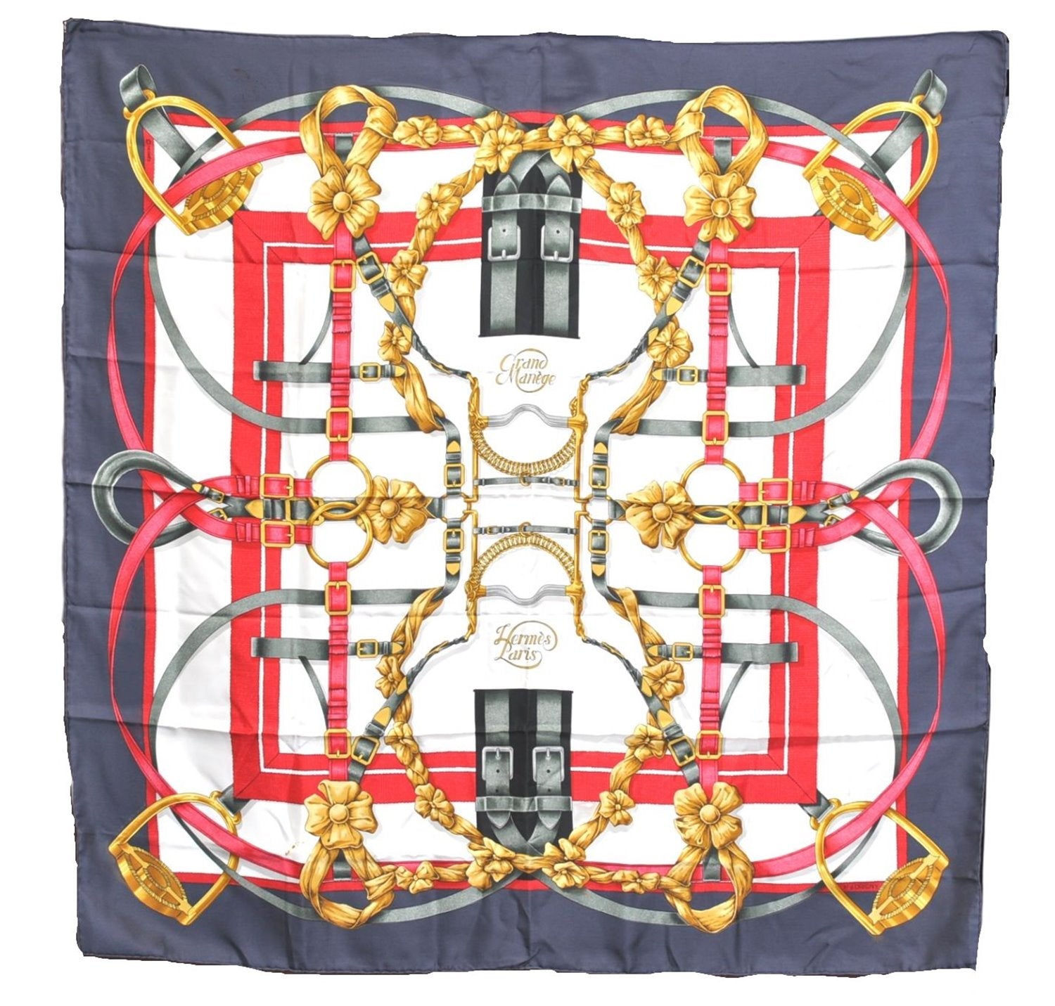 Authentic HERMES Carre 90 Scarf 