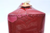 Authentic Louis Vuitton Vernis Pochette Cosmetic Pouch Red M91496 LV J0352