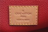 Authentic Louis Vuitton Vernis Pochette Cosmetic Pouch Red M91496 LV J0352