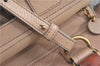 Authentic Chloe 3Way Shoulder Hand Tote Bag Leather Pink Beige J0361