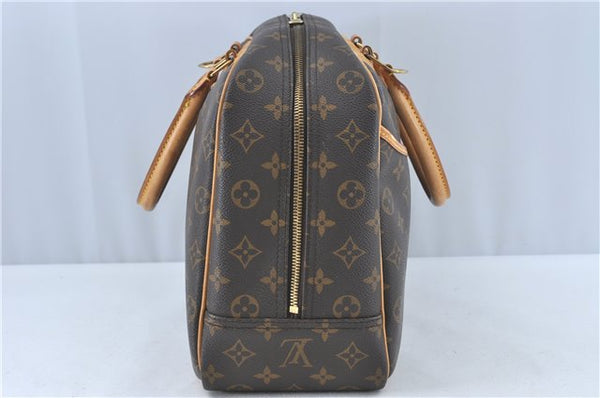 Authentic Louis Vuitton Monogram Deauville Hand Bag M47270 LV J0364