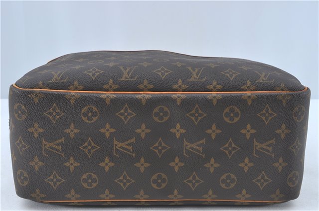 Authentic Louis Vuitton Monogram Deauville Hand Bag M47270 LV J0364