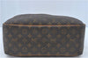 Authentic Louis Vuitton Monogram Deauville Hand Bag M47270 LV J0364