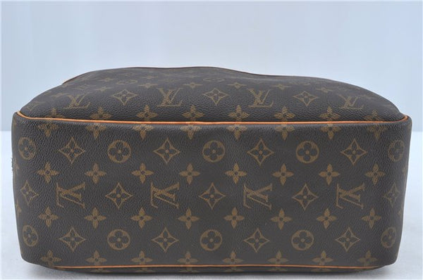 Authentic Louis Vuitton Monogram Deauville Hand Bag M47270 LV J0364