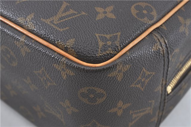 Authentic Louis Vuitton Monogram Deauville Hand Bag M47270 LV J0364
