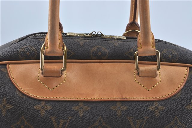 Authentic Louis Vuitton Monogram Deauville Hand Bag M47270 LV J0364
