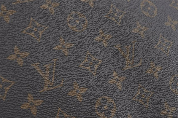 Authentic Louis Vuitton Monogram Deauville Hand Bag M47270 LV J0364
