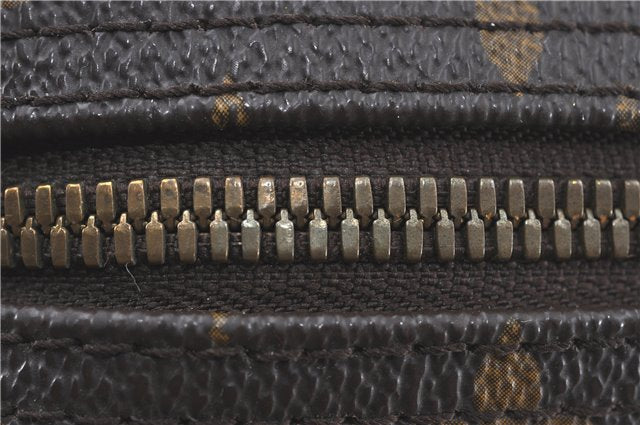 Authentic Louis Vuitton Monogram Deauville Hand Bag M47270 LV J0364