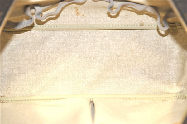 Authentic Louis Vuitton Monogram Deauville Hand Bag M47270 LV J0364