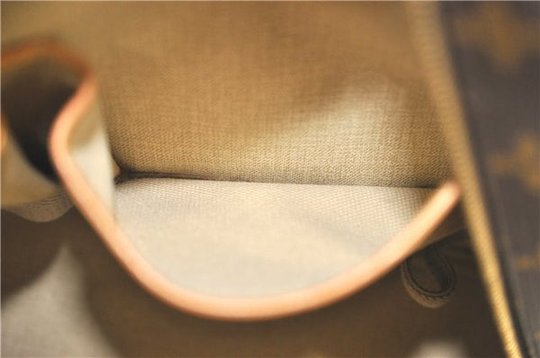 Authentic Louis Vuitton Monogram Deauville Hand Bag M47270 LV J0364