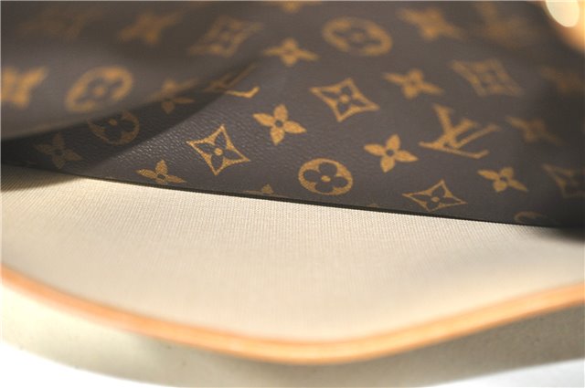 Authentic Louis Vuitton Monogram Deauville Hand Bag M47270 LV J0364