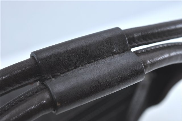 Authentic GUCCI Shoulder Hand Bag Purse GG Canvas Leather 101333 Brown J0369