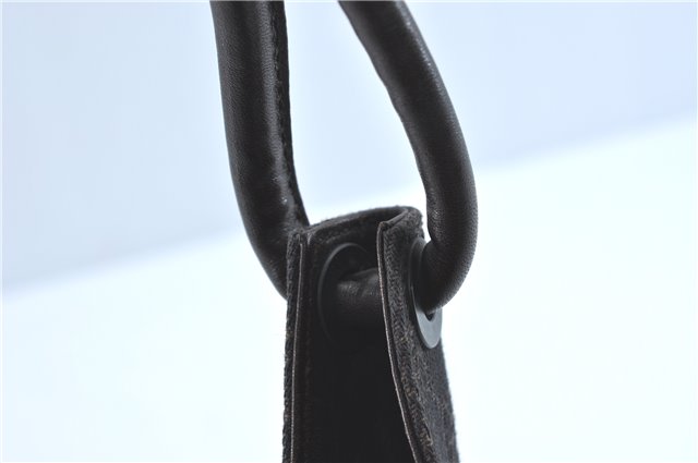 Authentic GUCCI Shoulder Hand Bag Purse GG Canvas Leather 101333 Brown J0369