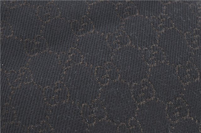 Authentic GUCCI Shoulder Hand Bag Purse GG Canvas Leather 101333 Brown J0369