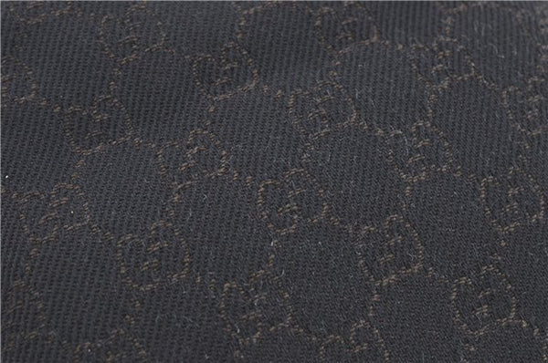 Authentic GUCCI Shoulder Hand Bag Purse GG Canvas Leather 101333 Brown J0369