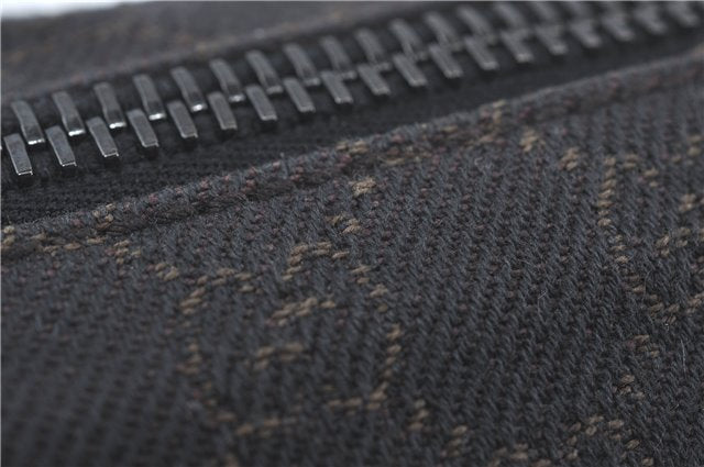 Authentic GUCCI Shoulder Hand Bag Purse GG Canvas Leather 101333 Brown J0369