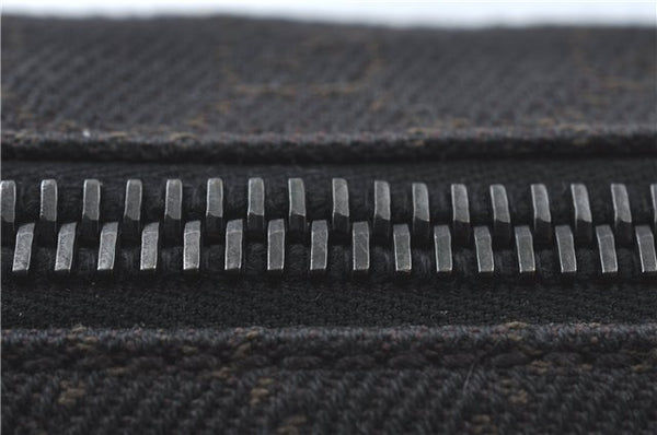 Authentic GUCCI Shoulder Hand Bag Purse GG Canvas Leather 101333 Brown J0369