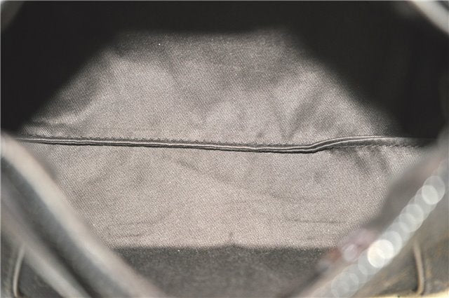 Authentic GUCCI Shoulder Hand Bag Purse GG Canvas Leather 101333 Brown J0369