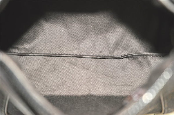 Authentic GUCCI Shoulder Hand Bag Purse GG Canvas Leather 101333 Brown J0369