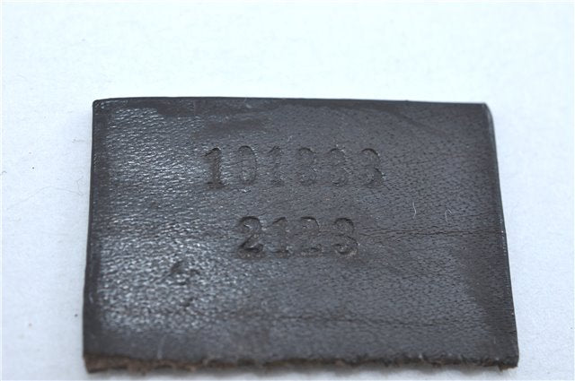 Authentic GUCCI Shoulder Hand Bag Purse GG Canvas Leather 101333 Brown J0369