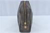 Auth Louis Vuitton Monogram Trousse Toilette 23 Clutch Hand Bag M47524 LV J0370