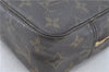 Auth Louis Vuitton Monogram Trousse Toilette 23 Clutch Hand Bag M47524 LV J0370