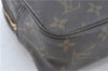 Auth Louis Vuitton Monogram Trousse Toilette 23 Clutch Hand Bag M47524 LV J0370