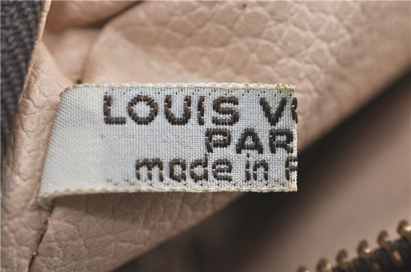 Auth Louis Vuitton Monogram Trousse Toilette 23 Clutch Hand Bag M47524 LV J0370