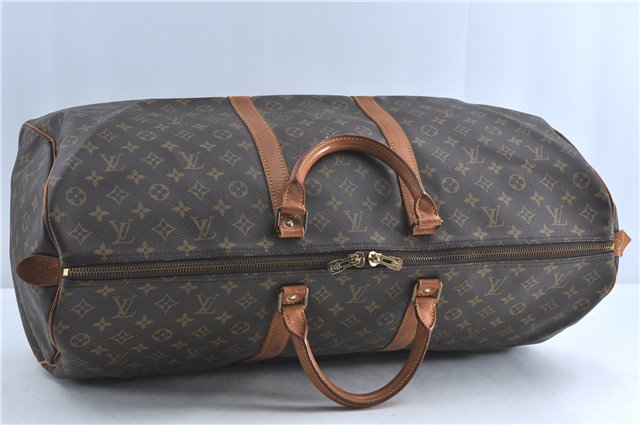 Authentic Louis Vuitton Monogram Keepall 60 Travel Boston Bag M41422 LV J0372