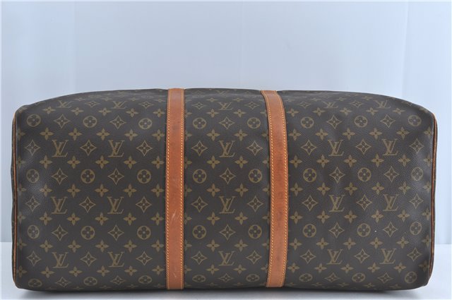 Authentic Louis Vuitton Monogram Keepall 60 Travel Boston Bag M41422 LV J0372