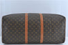 Authentic Louis Vuitton Monogram Keepall 60 Travel Boston Bag M41422 LV J0372