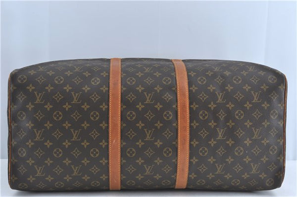 Authentic Louis Vuitton Monogram Keepall 60 Travel Boston Bag M41422 LV J0372