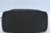 Authentic Christian Dior Trotter Shoulder Hand Bag Nylon Leather Black J0373