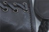 Authentic Christian Dior Trotter Shoulder Hand Bag Nylon Leather Black J0373