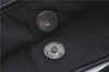 Authentic Christian Dior Trotter Shoulder Hand Bag Nylon Leather Black J0373