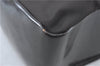 Authentic GUCCI Bamboo Hand Bag Purse Nylon Leather Brown J0375