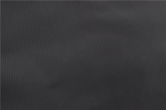 Authentic GUCCI Bamboo Hand Bag Purse Nylon Leather Brown J0375