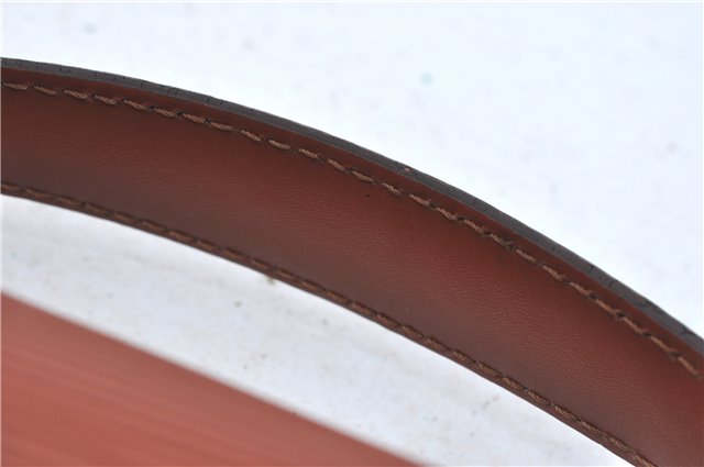 Authentic Louis Vuitton Epi Monceau 2Way Shoulder Hand Bag Brown M52123 LV J0385