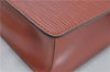 Authentic Louis Vuitton Epi Monceau 2Way Shoulder Hand Bag Brown M52123 LV J0385