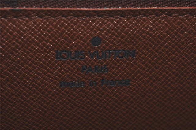 Authentic Louis Vuitton Epi Monceau 2Way Shoulder Hand Bag Brown M52123 LV J0385