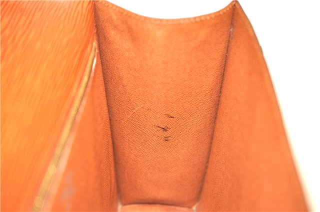 Authentic Louis Vuitton Epi Monceau 2Way Shoulder Hand Bag Brown M52123 LV J0385