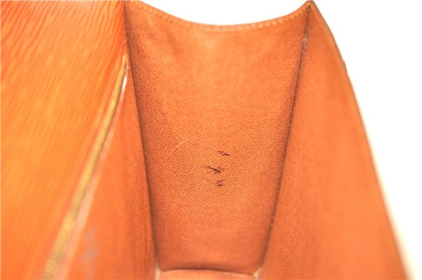 Authentic Louis Vuitton Epi Monceau 2Way Shoulder Hand Bag Brown M52123 LV J0385